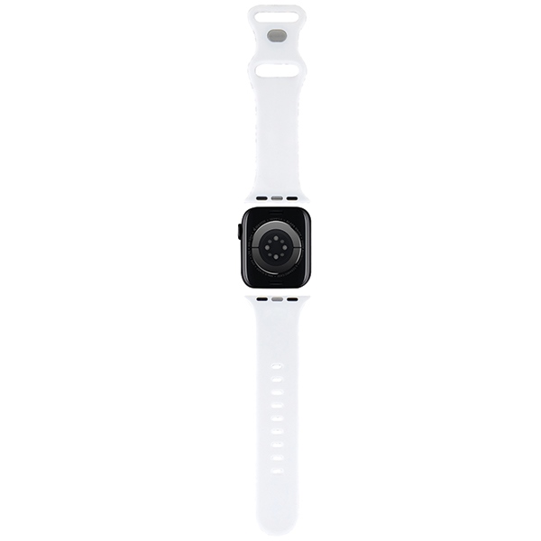 Hello Kitty silikoniniai lankeliai ir juostelės, skirtos Apple Watch 38/40/41mm – juodas