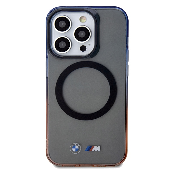 BMW MagSafe dėklas iPhone 15 Pro Max – pilkas