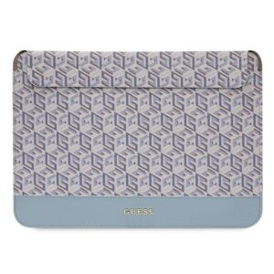 Guess GCube Stripes dėklas 14" nešiojamam kompiuteriui - mėlynas