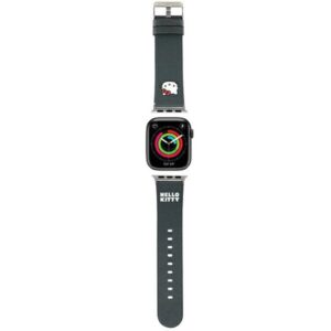 Hello Kitty Kitty galvos dirželis skirtas Apple Watch 38/40/41mm - juodas