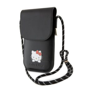 Hello Kitty Leather Daydreaming Cord krepšys - juoda