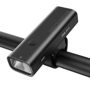 Rockbros 24710012001 priekinė dviračio lempa 800 lm galios + USB-C - USB-A kabelis - juoda