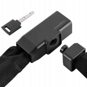 Rockbros 32430708001 dviračio spyna su raktu 0.97 m - juoda