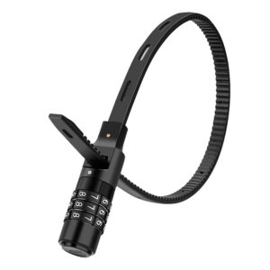 Rockbros 3240001001 dviračio spyna 0,5 m kombinacijai - juoda