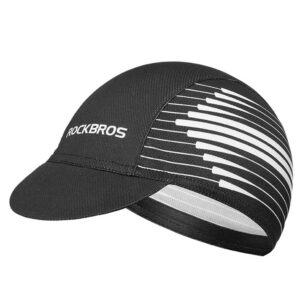 Rockbros MZ10023 dviračio kepurė su snapeliu - juoda