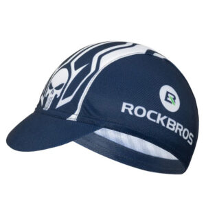 Rockbros MZ10019 dviračio kepurė su snapeliu - mėlyna