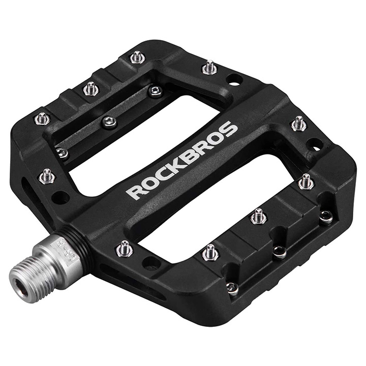 Rockbros 2017-12CBK Nylono dviračio pedalai - juodi
