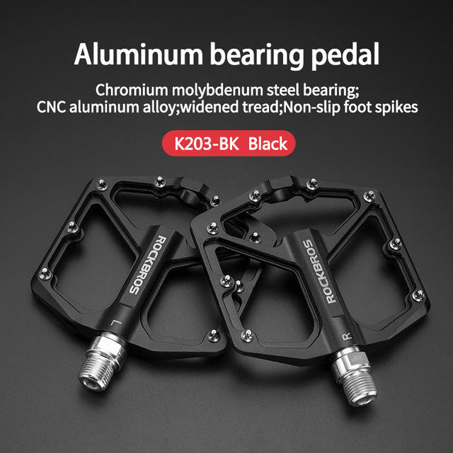 Rockbros K203-BK Dviračio pedalai - juodi