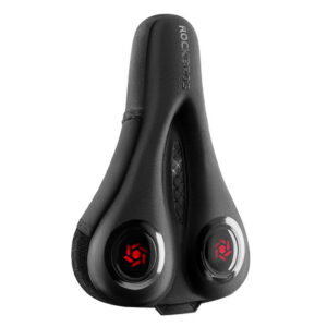 Rockbros LF044R sėdynės užvalkalas + lietaus apsauga - juodas ir raudonas