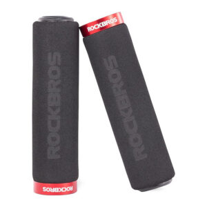 Rockbros BT1001BKRD putų dviračio rankenėlės - juoda ir raudona
