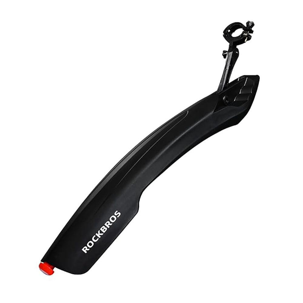 Rockbros DNB8001 blatintuvas su raudona LED šviesa - juodas