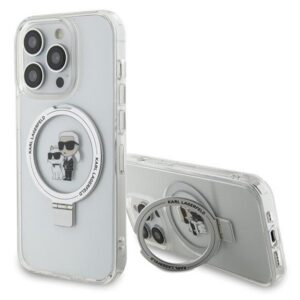 Karl Lagerfeld MagSafe dėklas iPhone 13/13 Pro – baltas