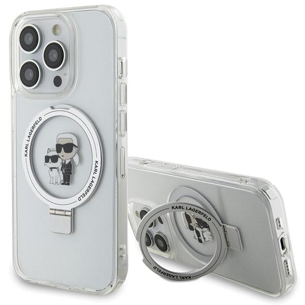 Karl Lagerfeld MagSafe dėklas iPhone 13 Pro Max – baltas