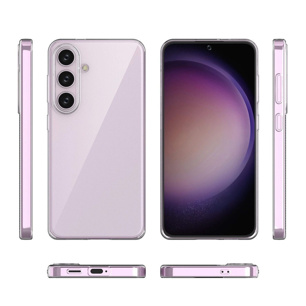 Skaidrus TPU dėklas Samsung Galaxy A35 (0,9 mm)