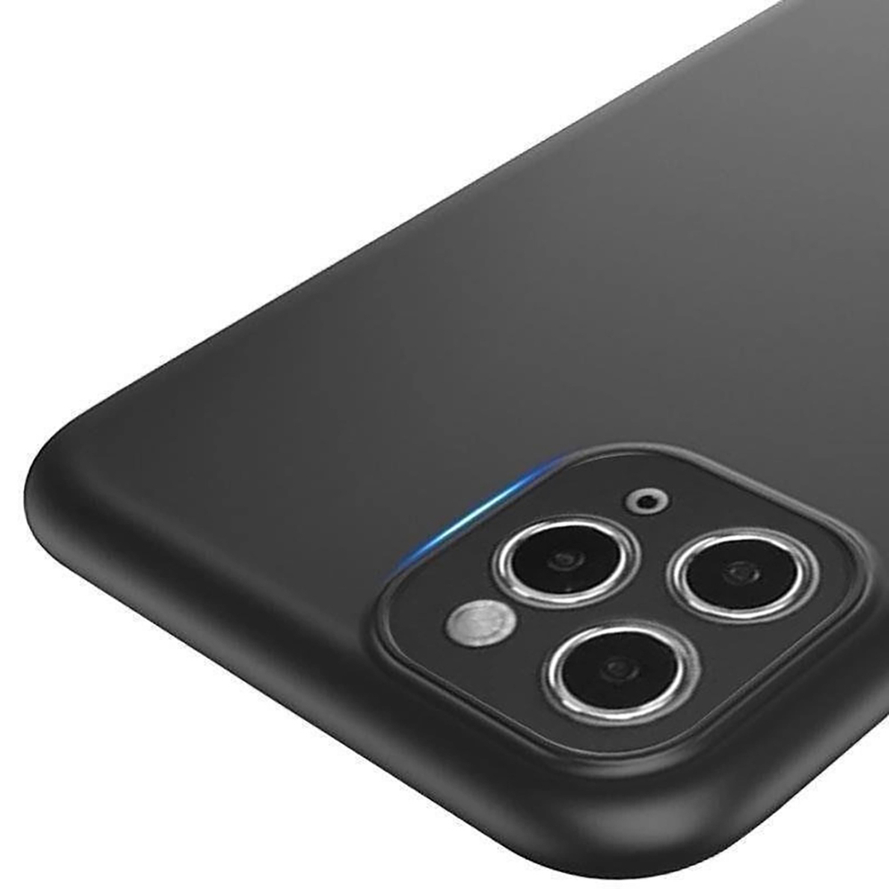 Minkštas telefono dėklas 2 - juodas