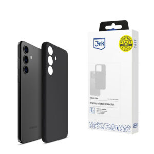 3mk silikoninis dėklas, skirtas Samsung Galaxy S24+ - juodas