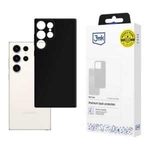 3mk matinis dėklas, skirtas Samsung Galaxy S24 Ultra – juodas
