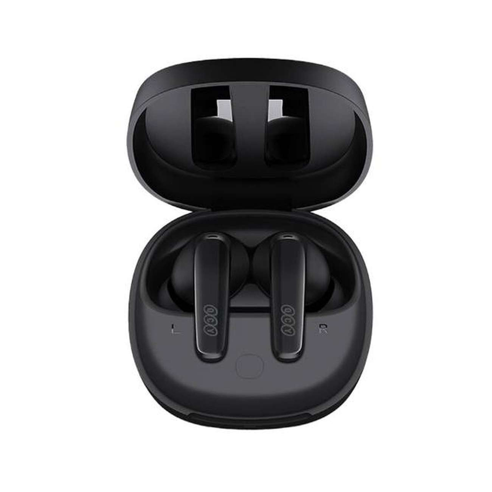QCY T13x TWS belaidės į ausis įdedamos Bluetooth 5.3 ausinės – juodos