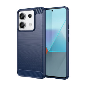 Carbon Case dėklas Xiaomi Redmi Note 13 Pro – mėlynas
