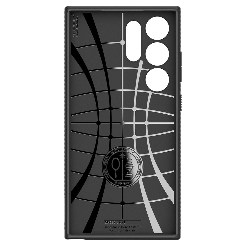 Dėklas Spigen Liquid Air Galaxy S24 Ultra, matinis juodas