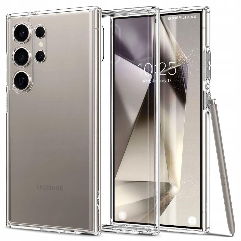 Dėklas Spigen Ultra Hybrid Galaxy S24 Ultra Skaidrus