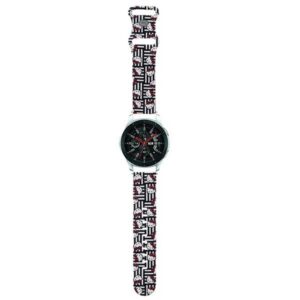 Hello Kitty silikoninės galvutės ir juostelės universalios 22 mm - juodos