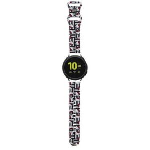 Hello Kitty silikoninės galvutės ir juostelės universalios 20 mm - juodos