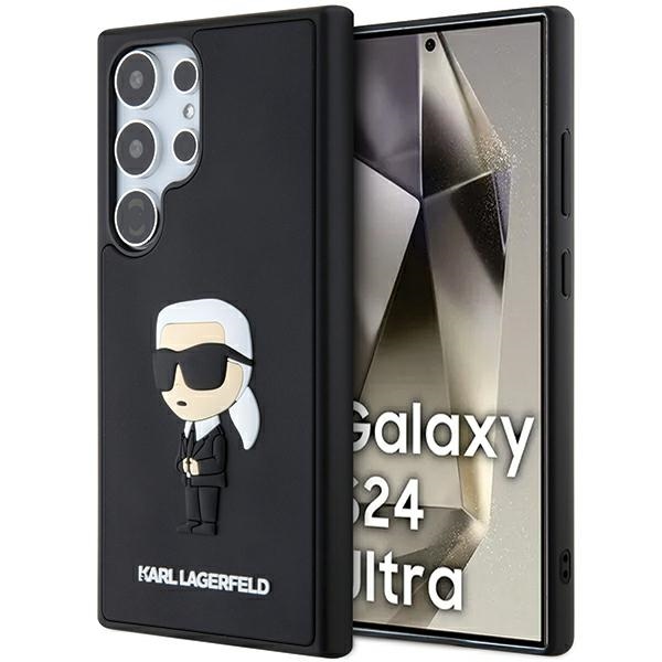 Karl Lagerfeld dėklas Samsung Galaxy S24 Ultra – juodas
