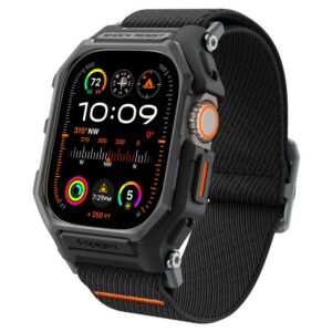 Spigen Lite Fit Pro dirželis Apple Watch Ultra 49 mm – juodas