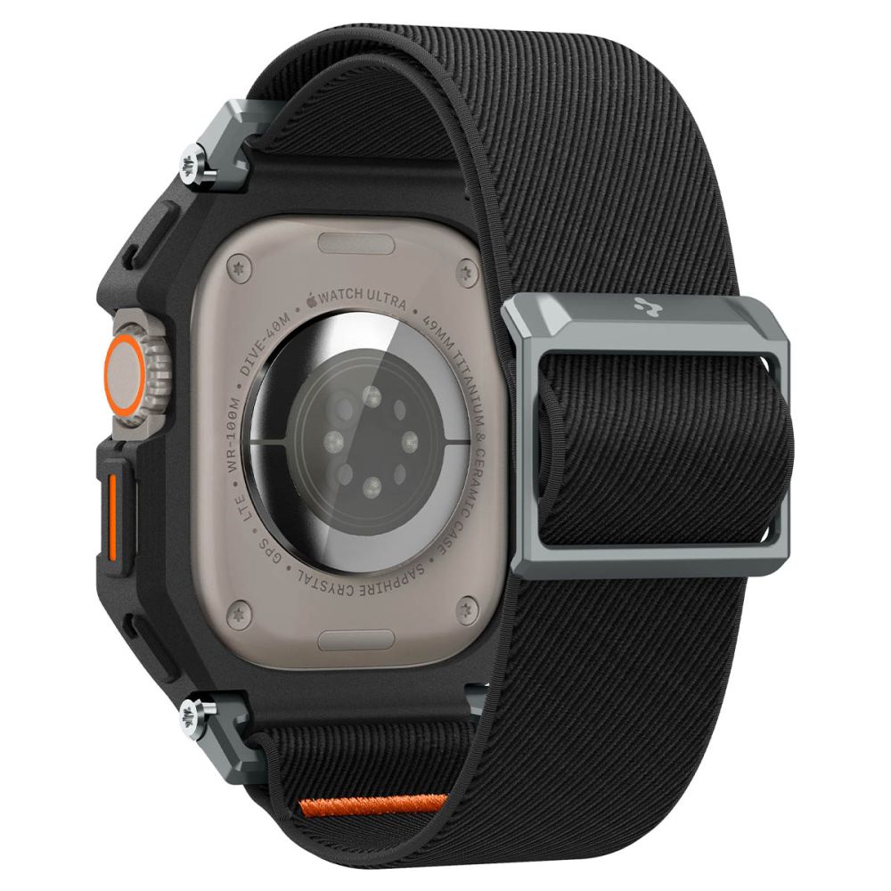 Spigen Lite Fit Pro dirželis Apple Watch Ultra 49 mm – juodas