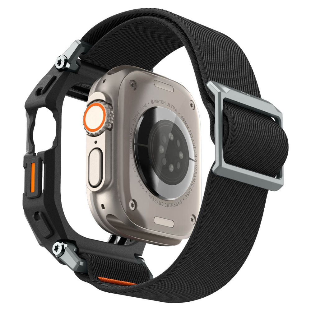 Spigen Lite Fit Pro dirželis Apple Watch Ultra 49 mm – juodas