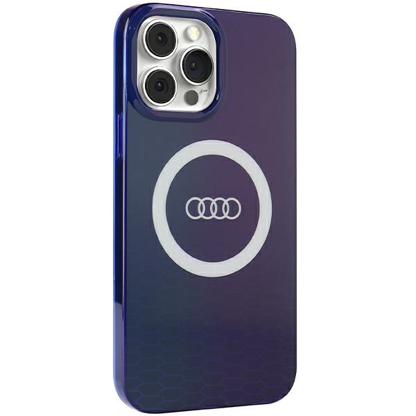 Audi MagSafe dėklas iPhone 13 Pro Max – mėlynas