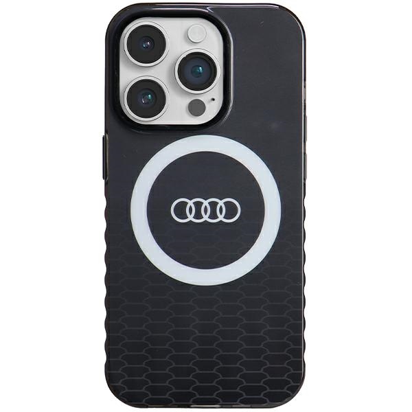 Audi MagSafe dėklas iPhone 14 Pro – juodas