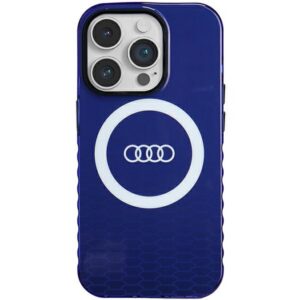 Audi MagSafe dėklas iPhone 14 Pro – mėlynas