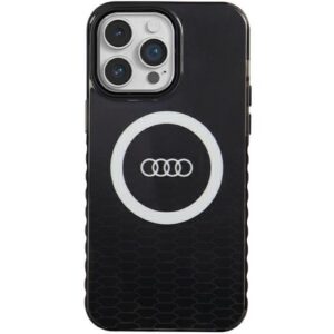 Audi MagSafe dėklas iPhone 14 Pro Max – juodas