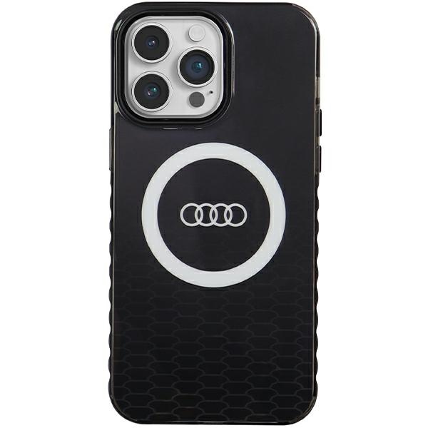 Audi MagSafe dėklas iPhone 14 Pro Max – juodas