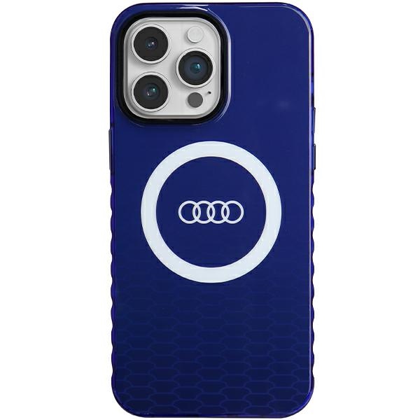 Audi MagSafe dėklas iPhone 14 Pro Max – mėlynas