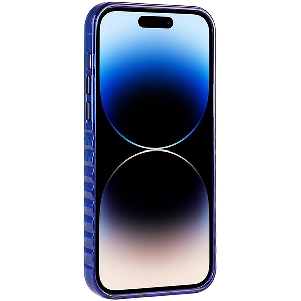 Audi MagSafe dėklas iPhone 14 Pro Max – mėlynas