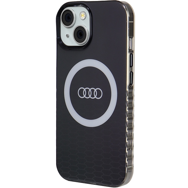 Audi MagSafe dėklas iPhone 15/14/13 – juodas