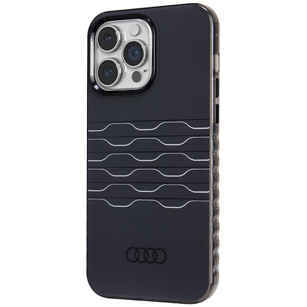 Audi MagSafe dėklas iPhone 14 Pro Max – juodas