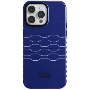 Audi MagSafe dėklas iPhone 14 Pro Max – mėlynas
