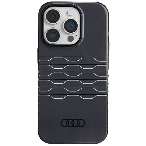 Audi IML MagSafe dėklas iPhone 14 Pro – juodas