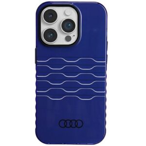 Audi IML MagSafe dėklas iPhone 14 Pro – mėlynas