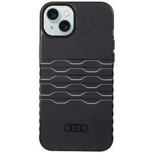 Audi MagSafe dėklas iPhone 15 Plus / 14 Plus – juodas