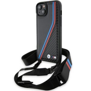 BMW M Edition dėklas iPhone 15 Plus/14 Plus – juodas