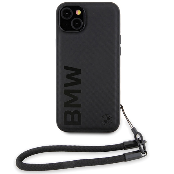 BMW odinis dėklas iPhone 15 Plus / 14 Plus – juodas