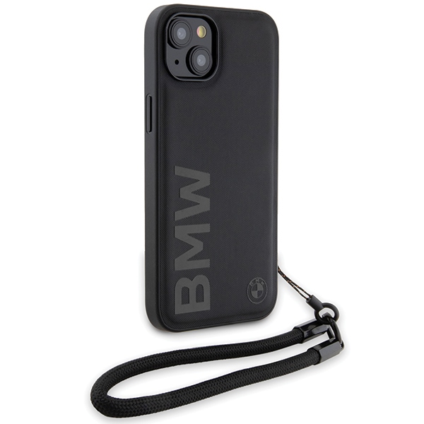 BMW odinis dėklas iPhone 15 Plus / 14 Plus – juodas