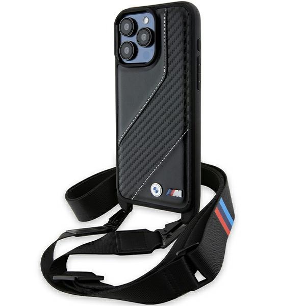 BMW M Edition dėklas iPhone 15 Pro Max – juodas