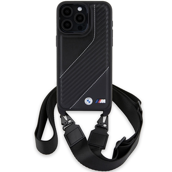 BMW M Edition dėklas iPhone 15 Pro Max – juodas