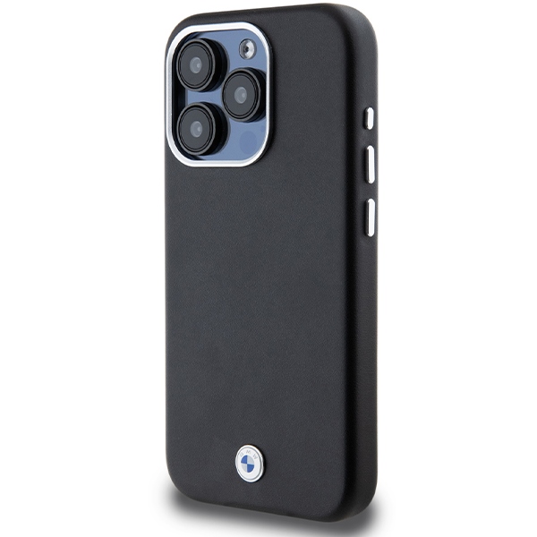 BMW MagSafe dėklas iPhone 15 Pro – juodas